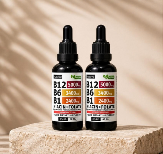 VITAMINA B12 NUSAVA COMBO X 2 UNIDADES
